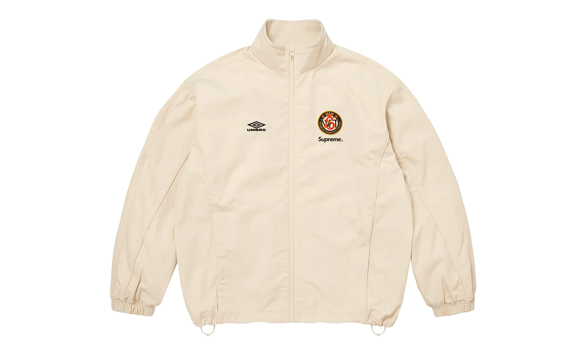 Umbro® Cotton Ripstop Track Jacket "SS26 - Stone" SU27025