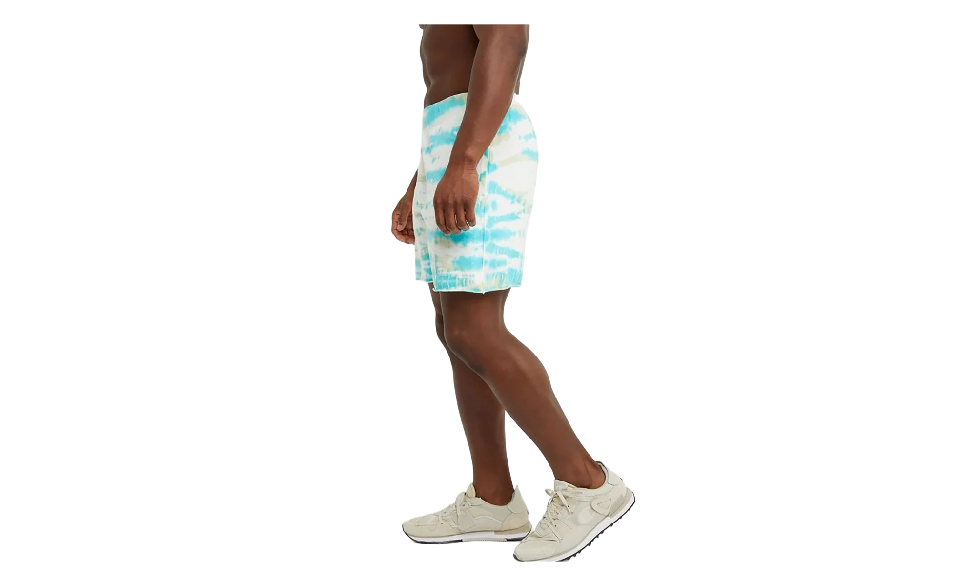 Lightweight Fleece Shorts "Wave Dye Portal Teal" 83140 586529AJGJ