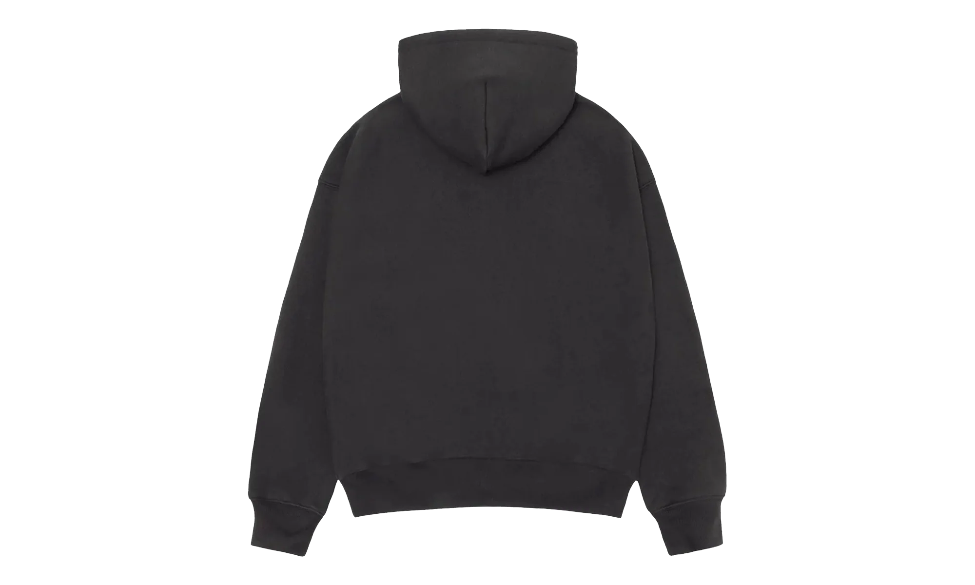Applique Hoodie "Black" STUS427