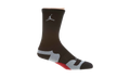 Jordan Game Dry Crew Socks "Black Grey Red" 441342 016