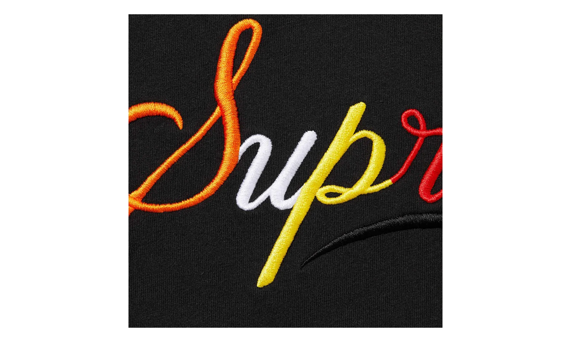 Cursive S/S Top "Black" SU27337