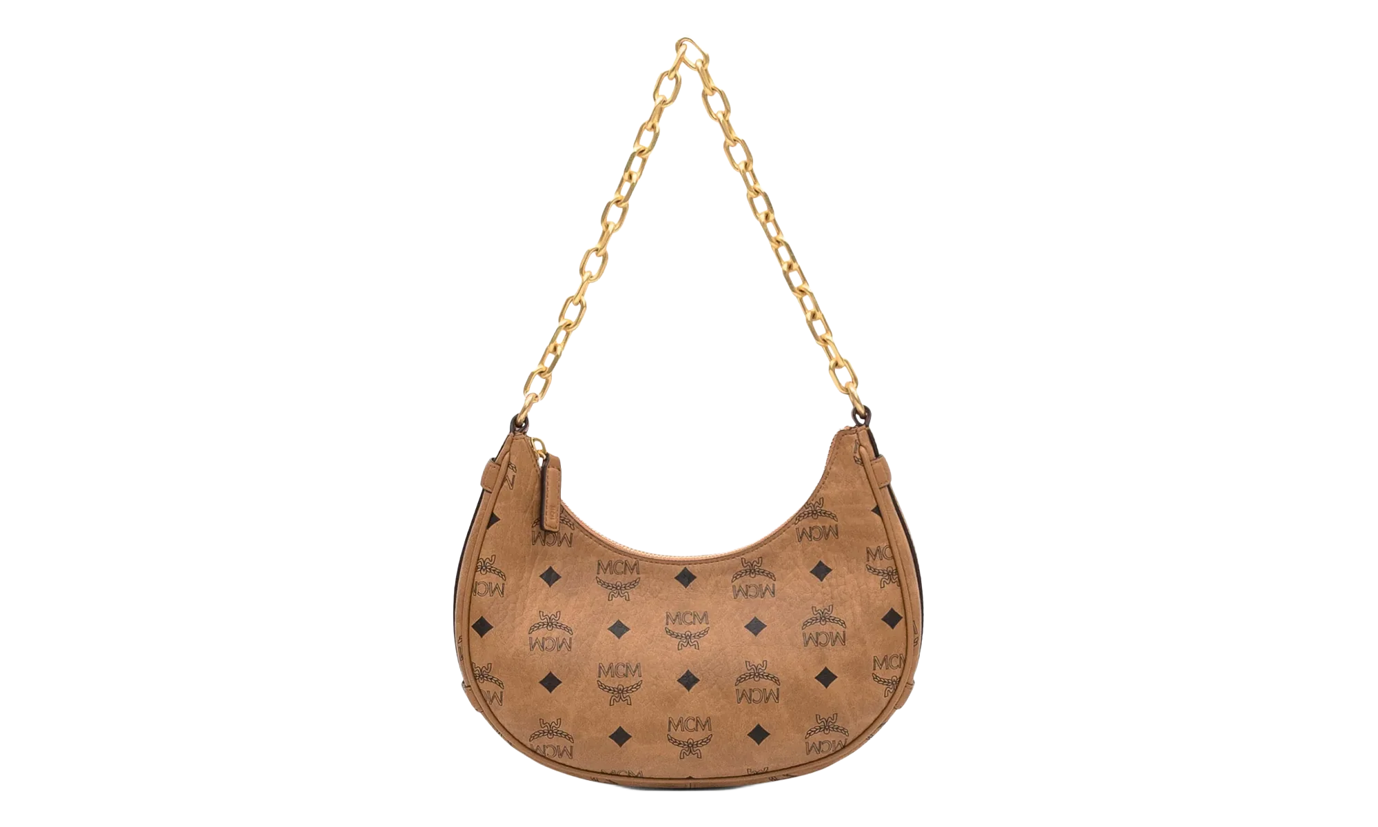 Aren Vi Hobo Bag "COGNAC - Small" MWHFATA02 COGNAC