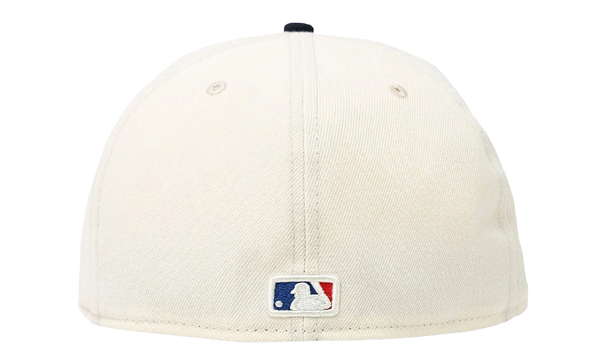 59FIFTY MLB ATLANTA BRAVES FITTED HAT "ERIC EMANUEL - Cream/ Navy" EE429