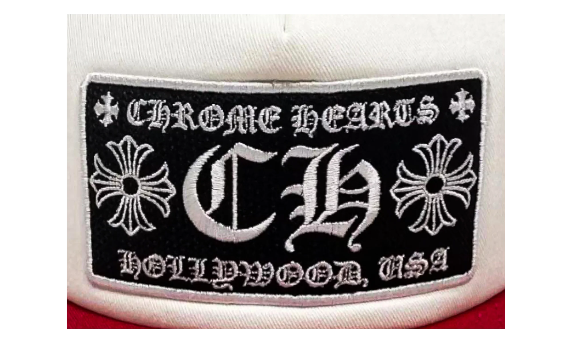 CH Hollywood Trucker Hat "Red / White" CHRM1170