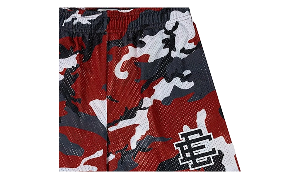 EE BASIC SHORT "SS24 - Maroon/Black Camo" EE719