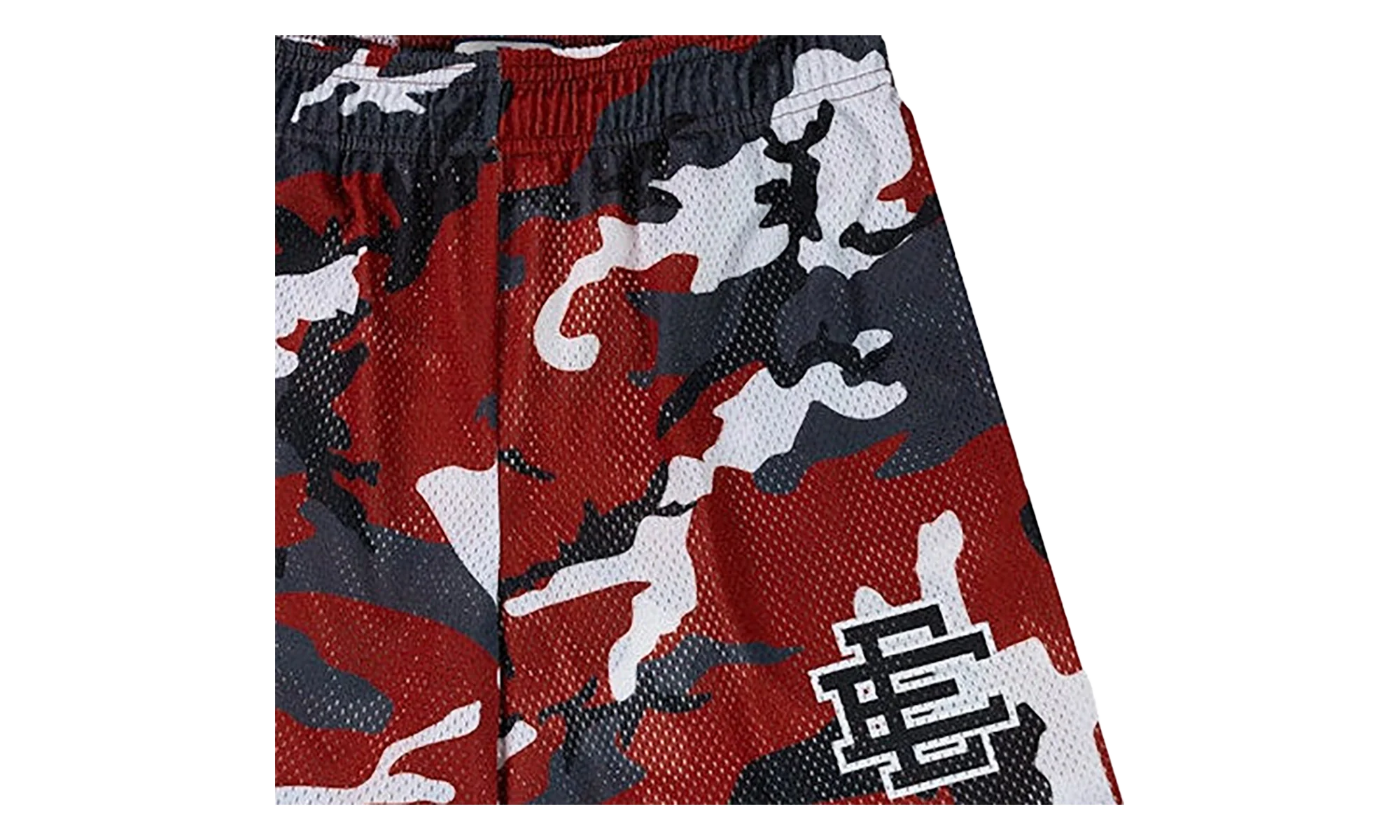 EE BASIC SHORT "SS24 - Maroon/Black Camo" EE719