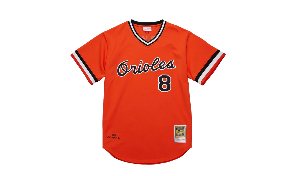 MLB Cal Ripken Jr. Alternate Jersey "2001 Baltimore Orioles - Orange" AJY17190 BOR01CRIORAN