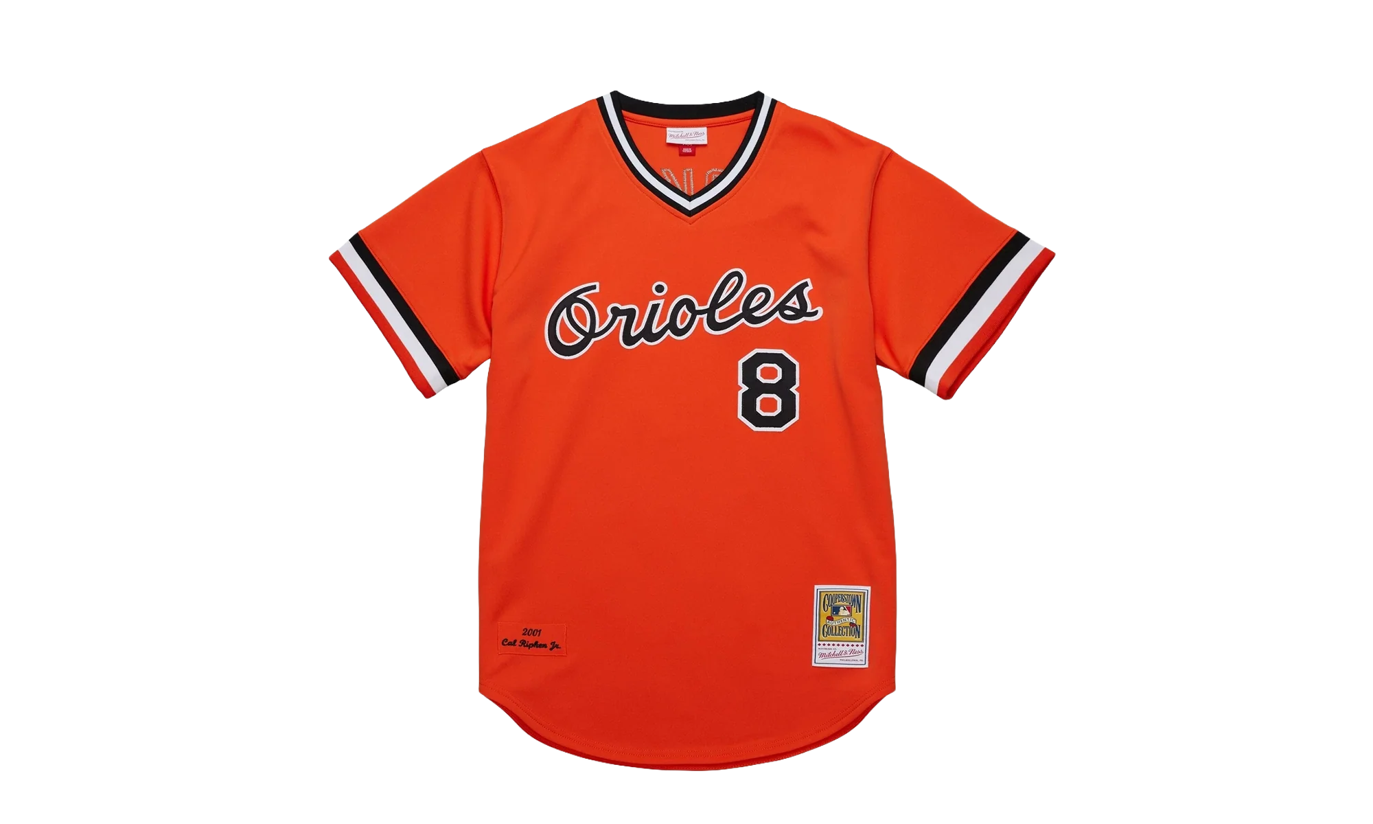MLB Cal Ripken Jr. Alternate Jersey "2001 Baltimore Orioles - Orange" AJY17190 BOR01CRIORAN