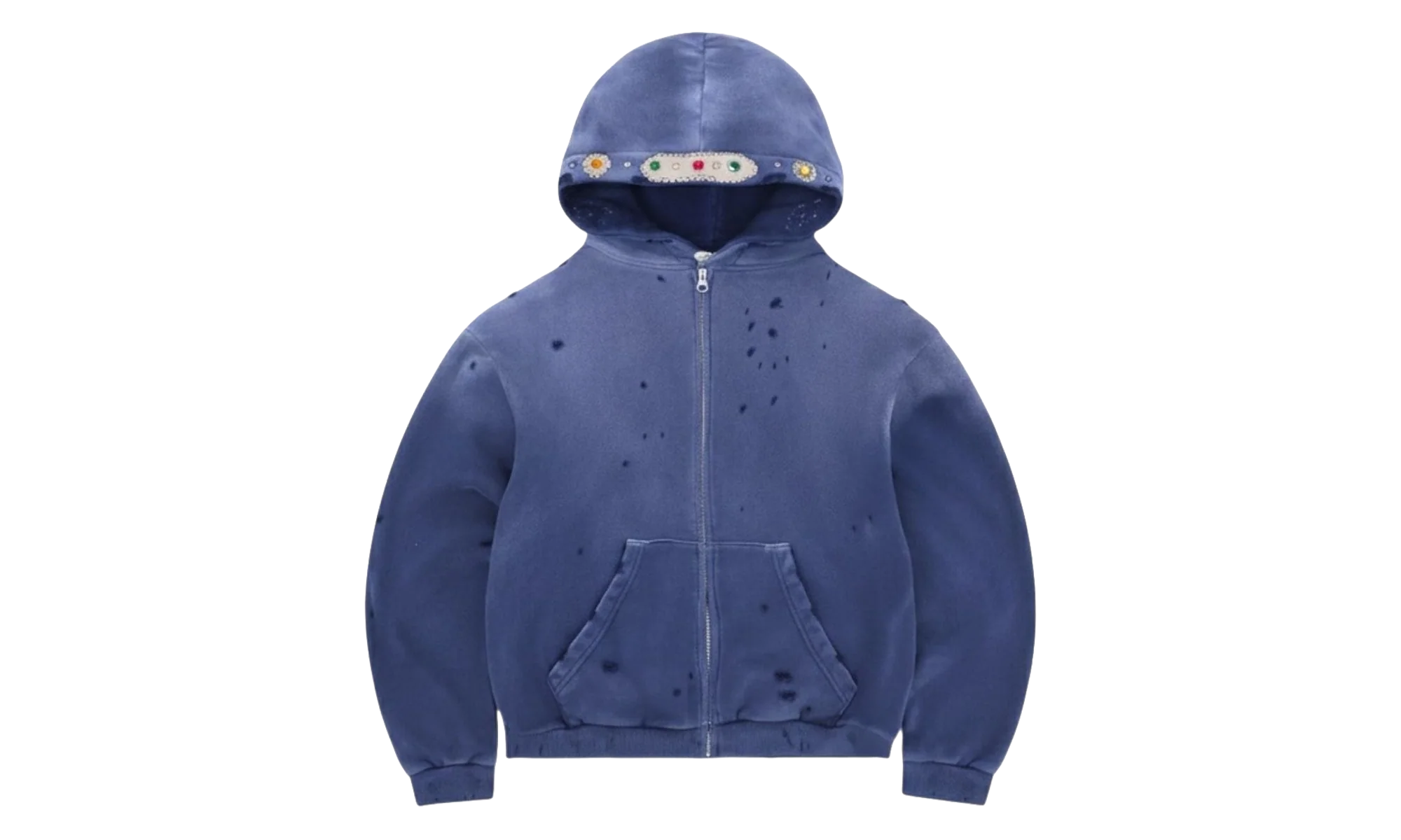 Sapphire Zip Up Hoodie "Purple" BS101