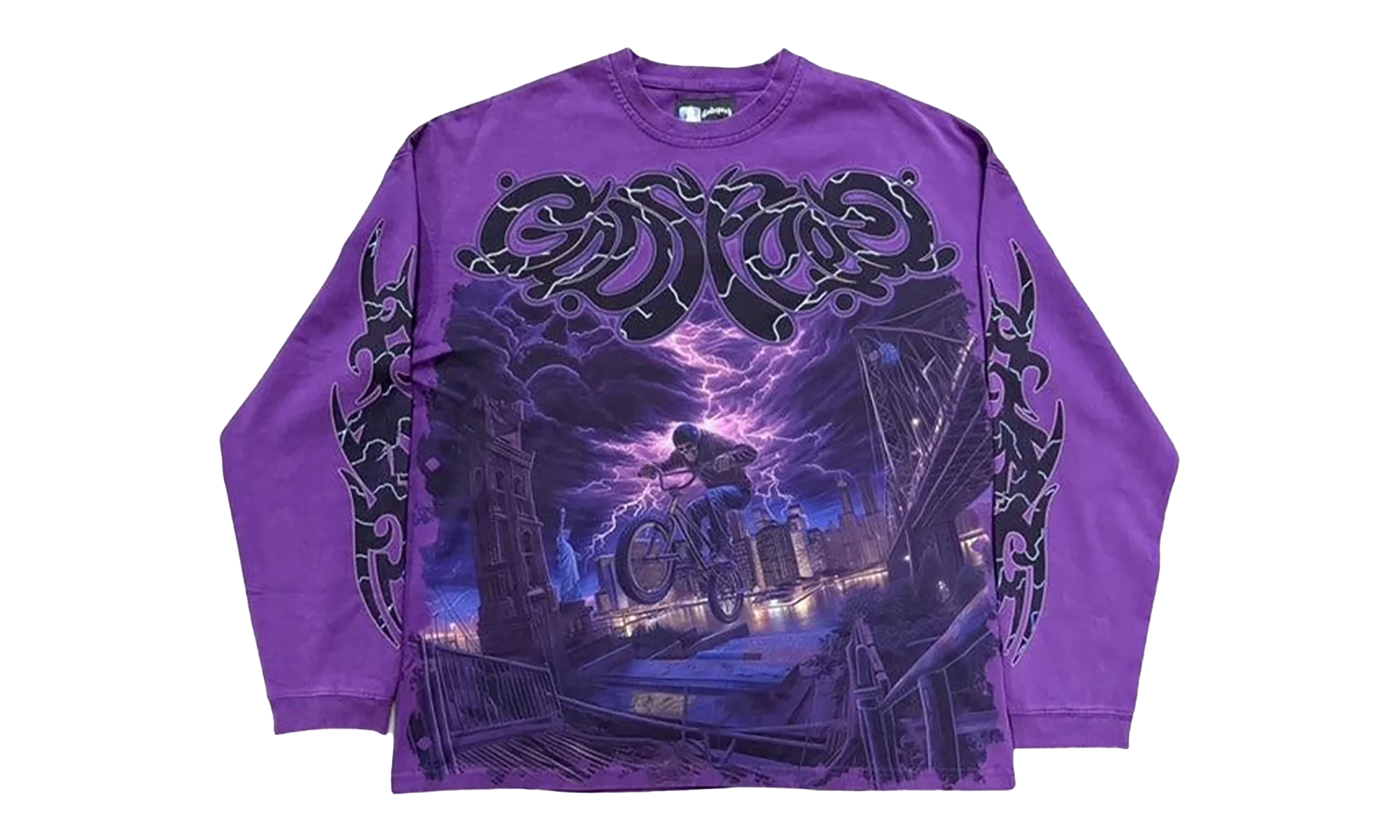 BMX Long Sleeves Tee "Grape" GS044