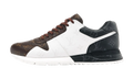 Run Away Sneaker "Monogram Brown White Black" 1A3N7W