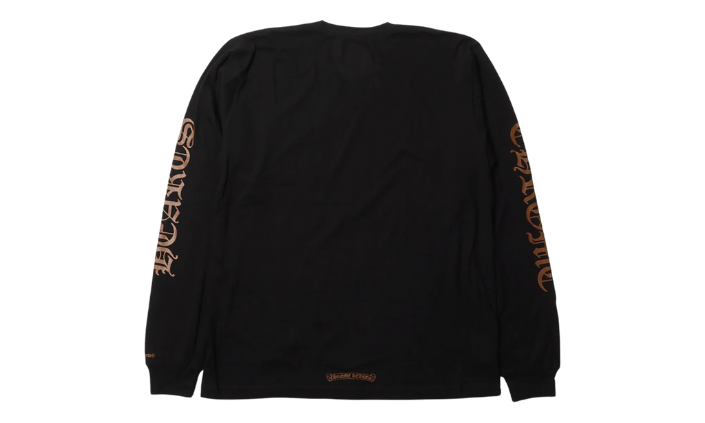 Neck Logo Long Sleeve Tee "Black / Brown" CHRM0908