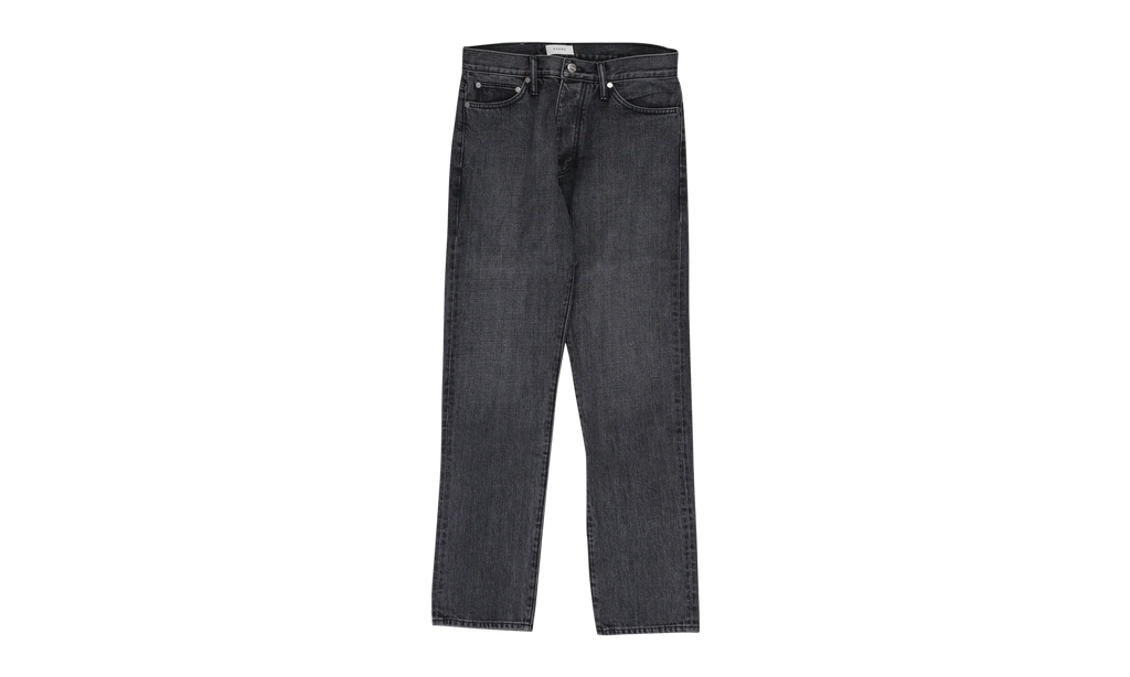 Classic Denim Straight-Fit Jeans "Black" RHD-MJNS-0032