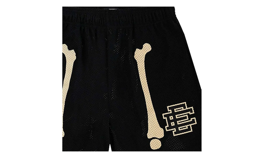 EE BASIC SHORT "Bones - Mesh Black/ White Bones" EE751