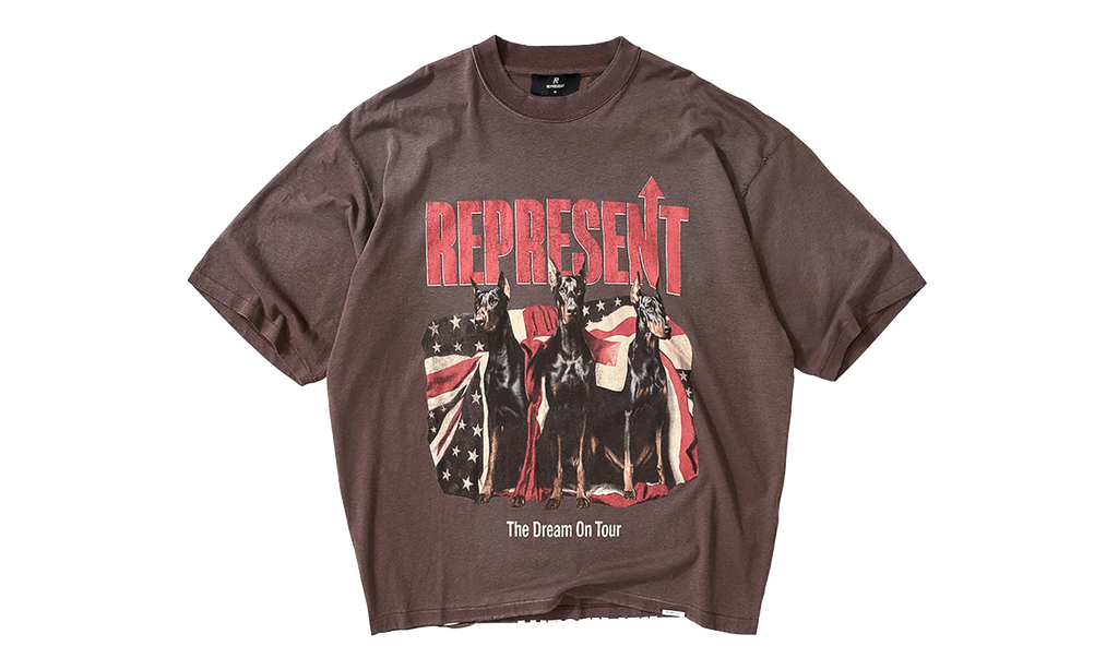 Dream On Tour SS Tee "Brown" MLM100593-NE