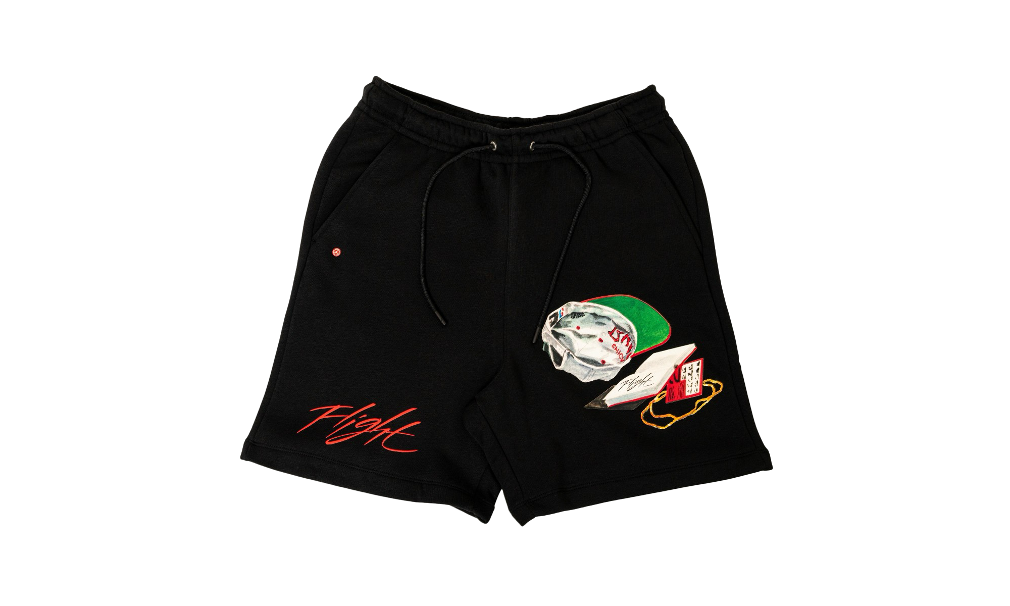 Flight Artist Series Jacob Rochester Fleece Shorts "Black" DQ7542 010
