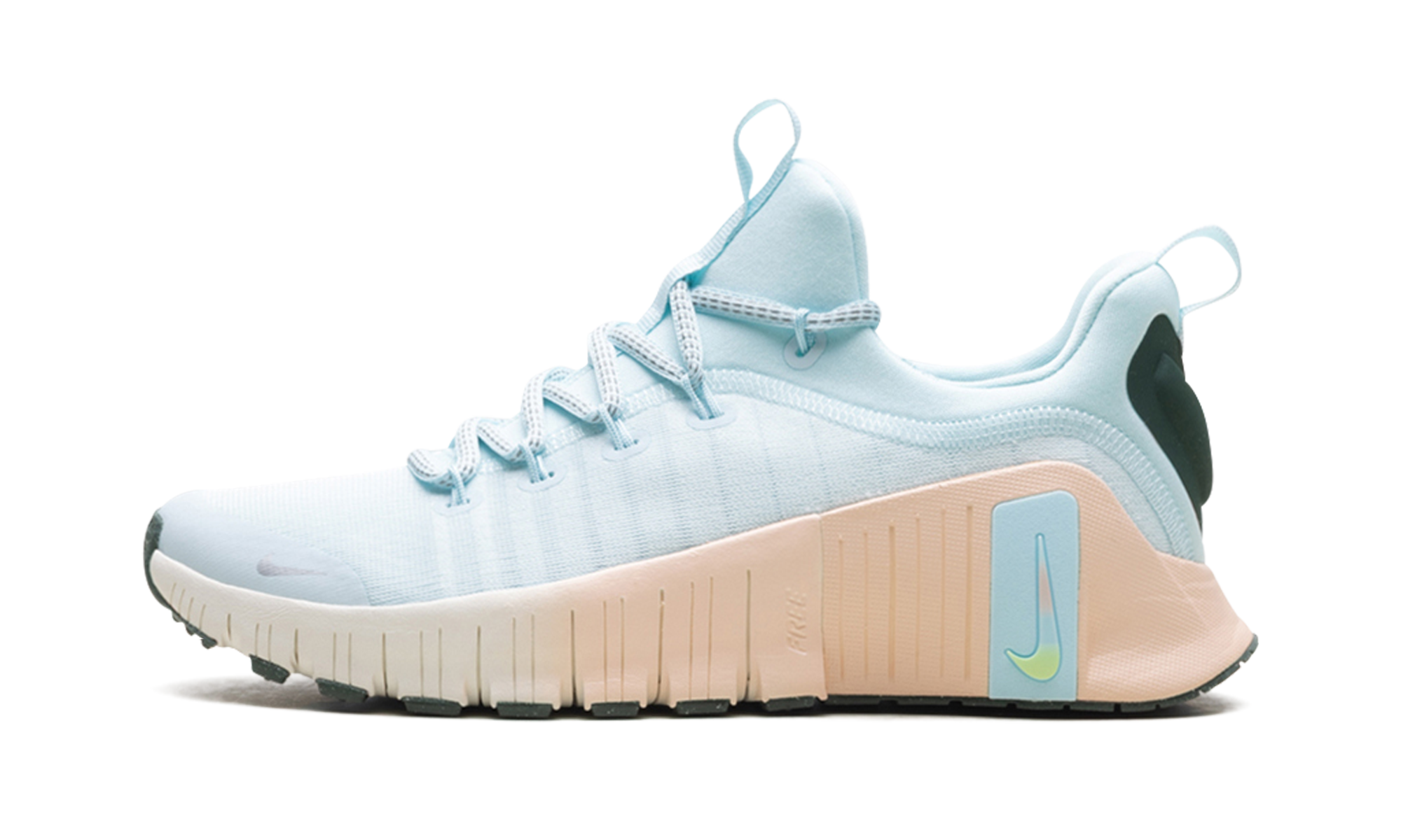 Free Metcon 6 Premium WMNS"Glacier Blue Washed Coral Vintage Green Metallic Silver" HV5228 474