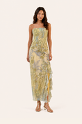 Floral Slit Maxi Dress