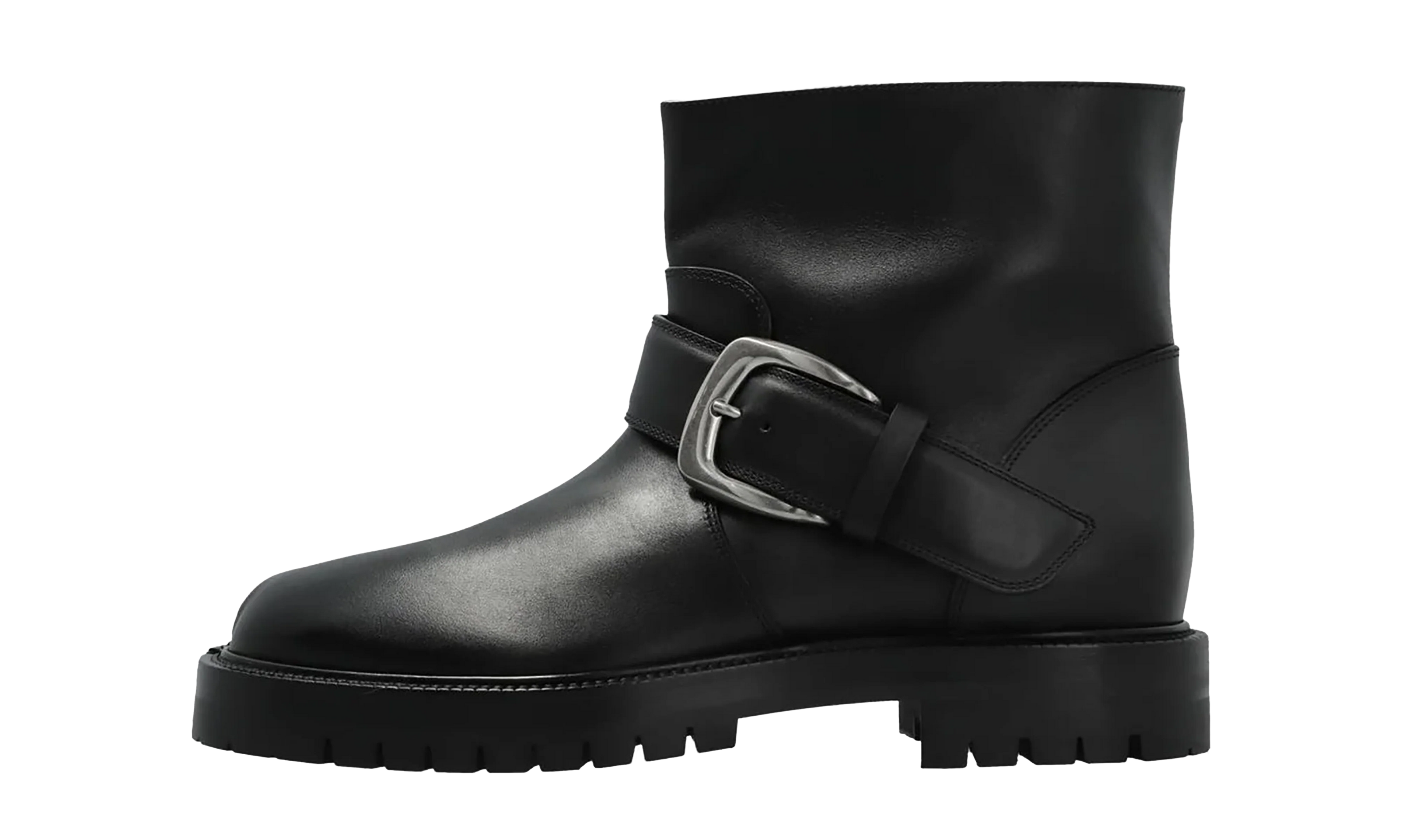 Tabi County Buckle Ankle Boots "Black" S57WU0296P3292H8396