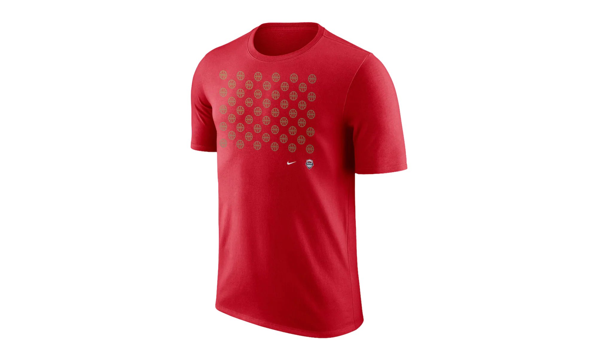 USA Olympics 24 Team Short Sleeve T-Shirt "Red" FQ3631 614