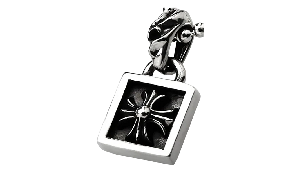 FRAMED CH PLUS CHARM & Ball Chain "Silver" CHRM0732