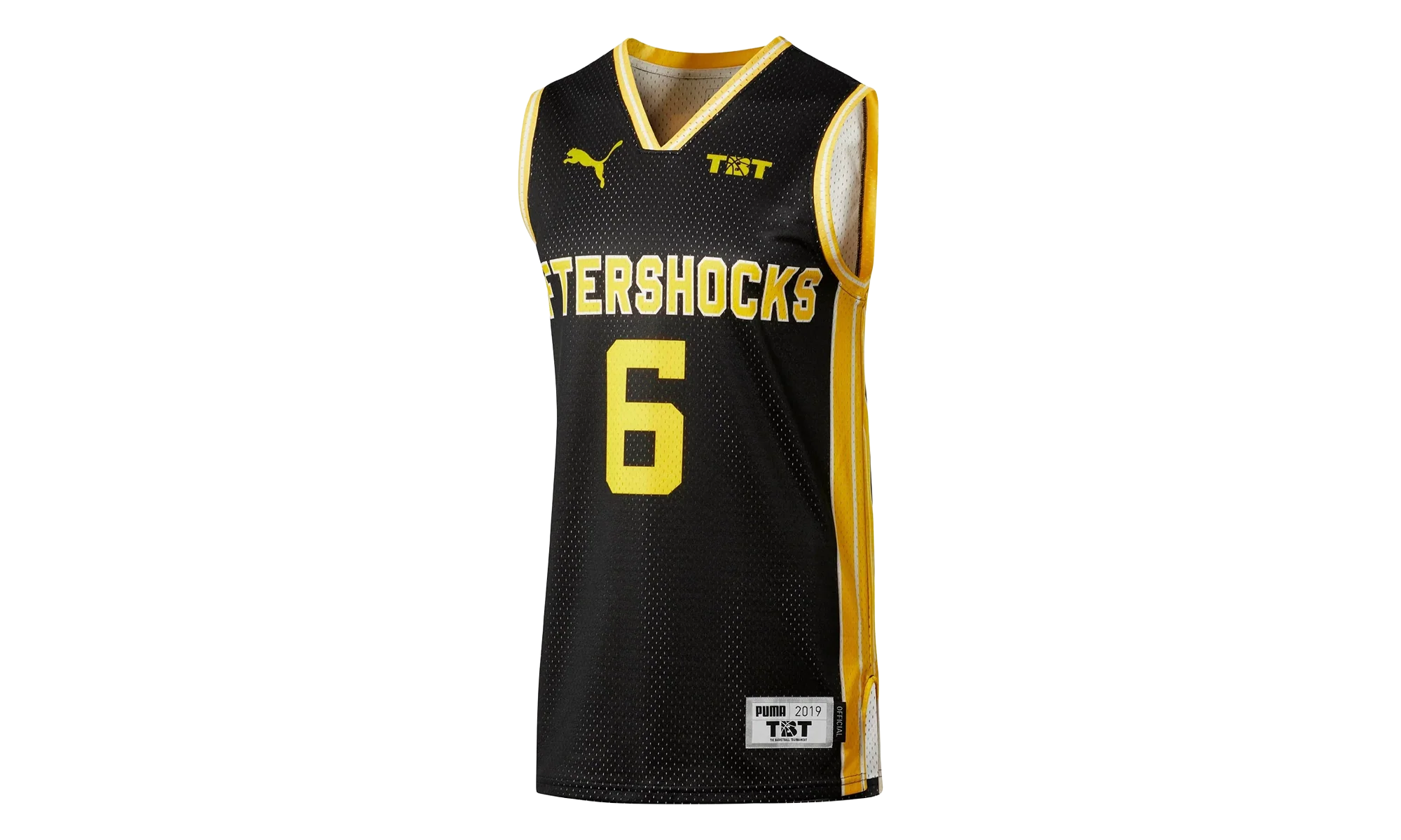 TBT Hoops Wichita State Shockers Jersey "Aftershocks - Black" 929150 06