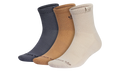 TREFOIL MID CREW SOCKS "Brown / Khaki / Gray" GC3075C