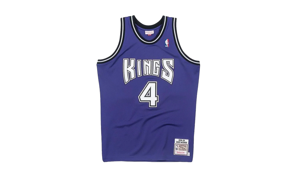 NBA Chris Webber Authentic Jersey "Sacramento Kings - Purple" BA64UZ SKI L CAW