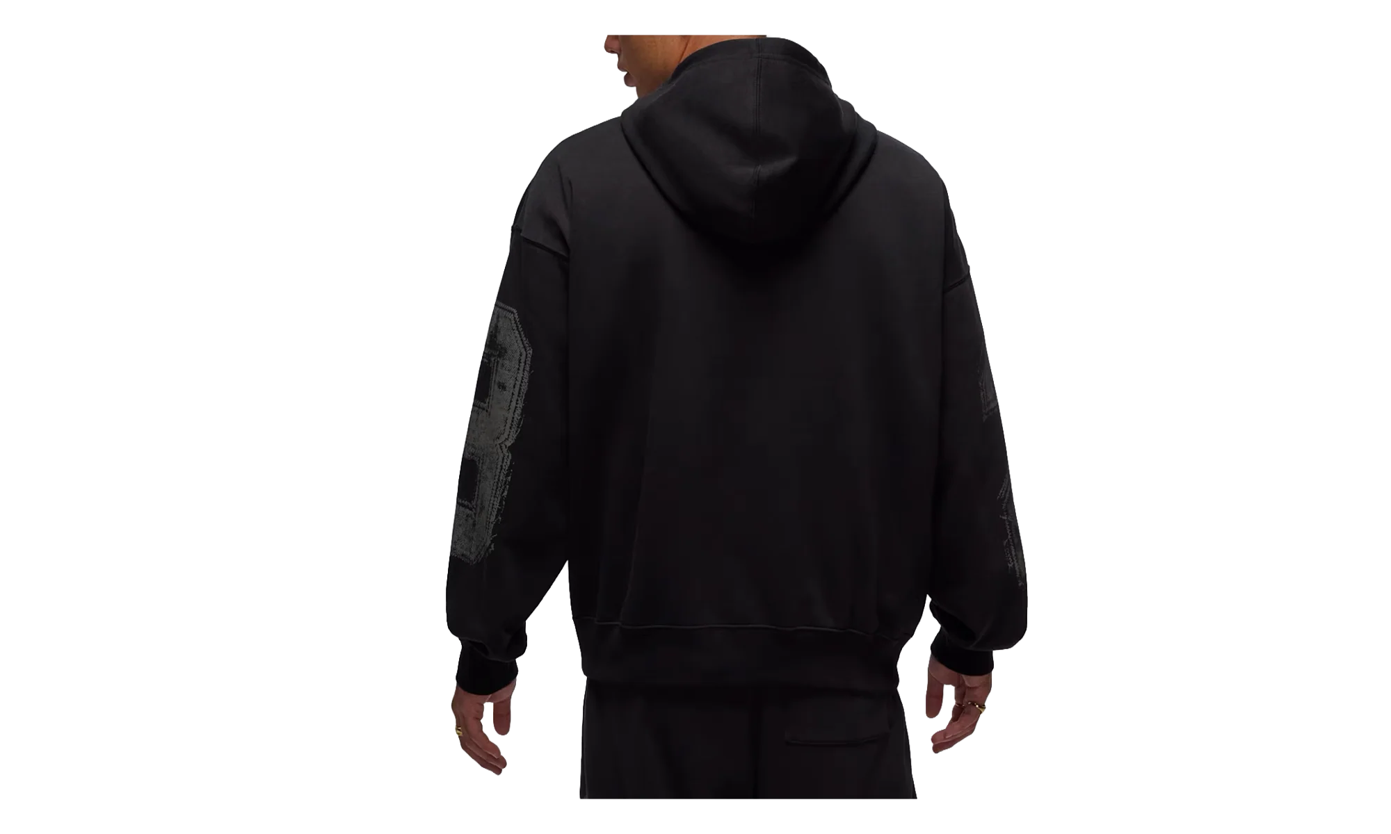 Jordan Brooklyn Collegiate Pullover Hoodie "Black Sail'" HV0093 010