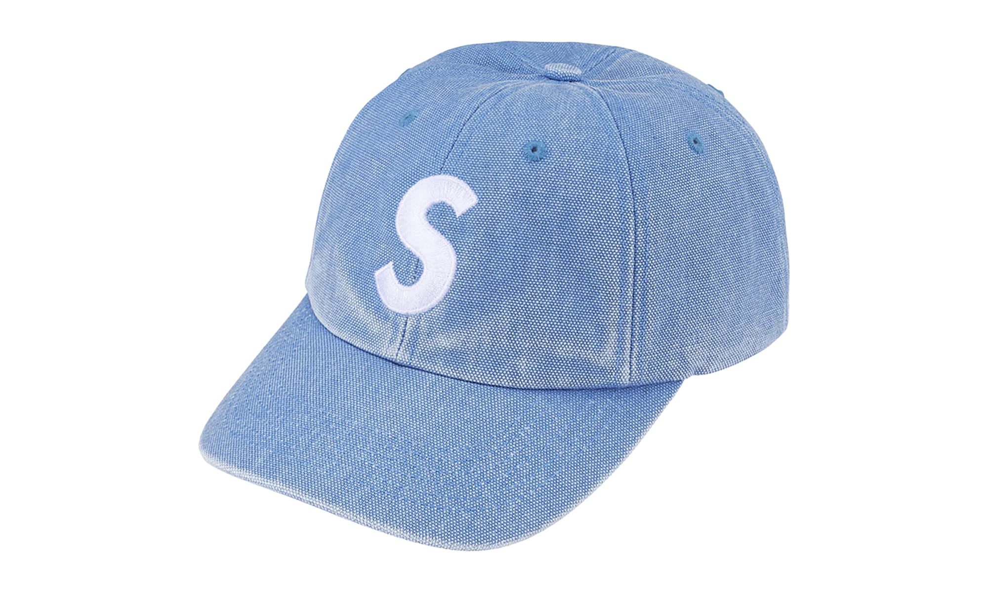Pigment Coated S Logo 6-Panel "SS26 - Light Blue" SU27307