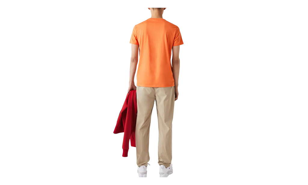 Crew Neck Pima Cotton Jersey T-shirt "Orange" TH6709 NPB