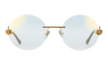 508 Rimless Drill Mount F.U. Edition 24KT "Yellow Gold / Black / Flash Gold" DMMF2 0005 16T3