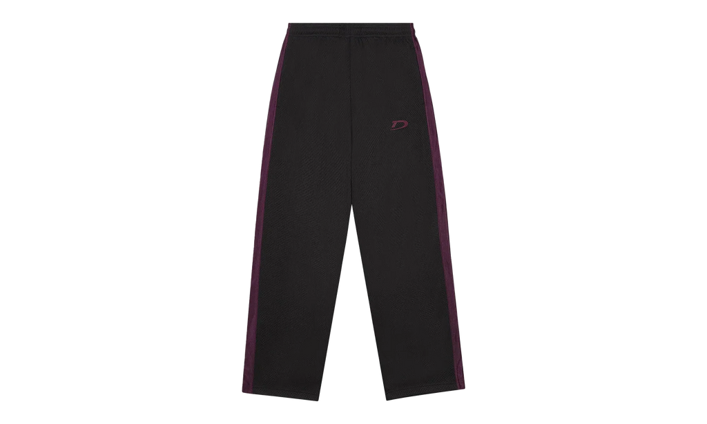 5Q Mesh Poly Practice Track Pants "Black" DT435