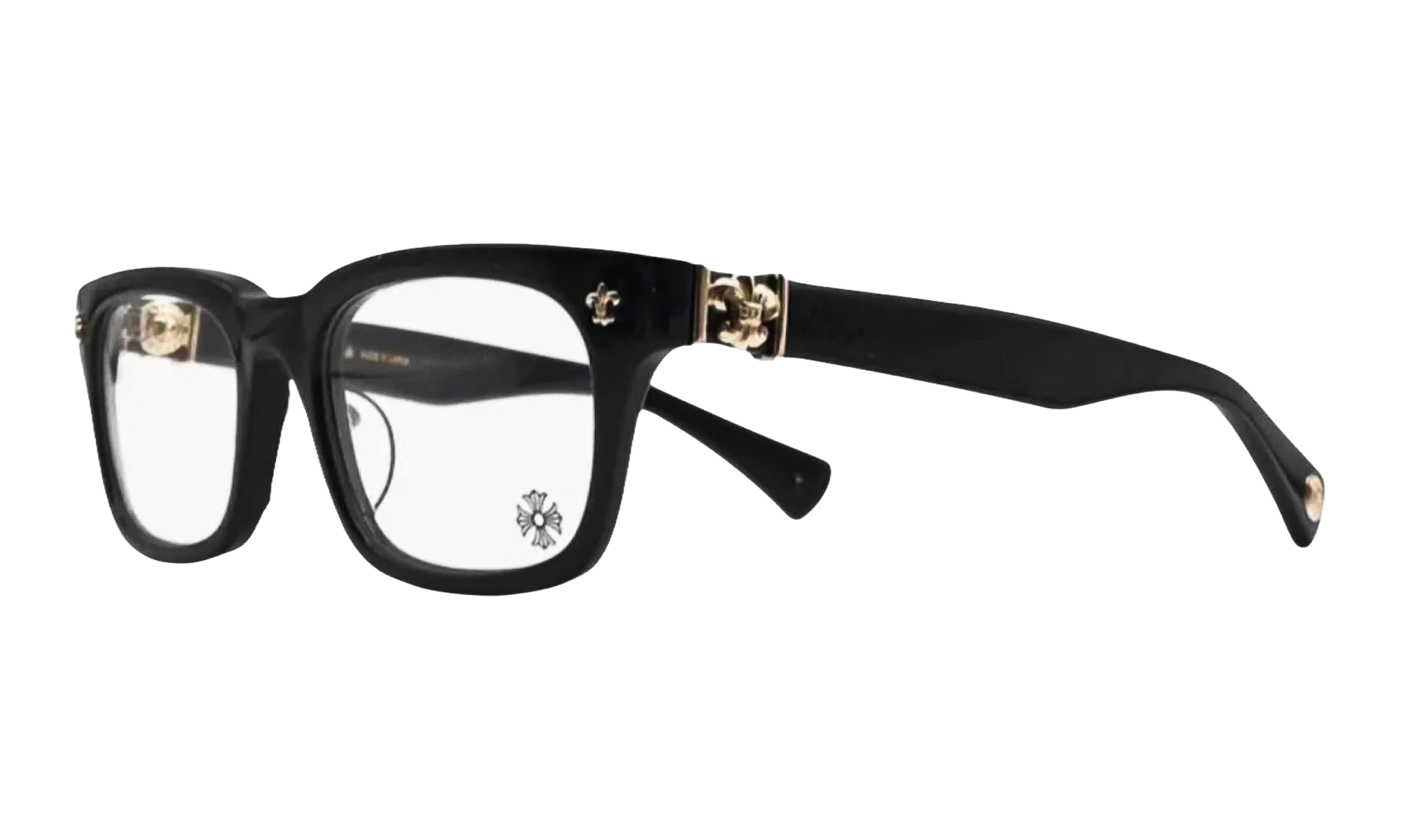 Gittin Any? Glasses "Black - 18k Gold Plated" CHRM1162