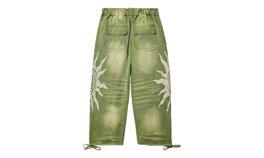 Forest Sun Pants "Distressed Green" VALE 12 001 GN
