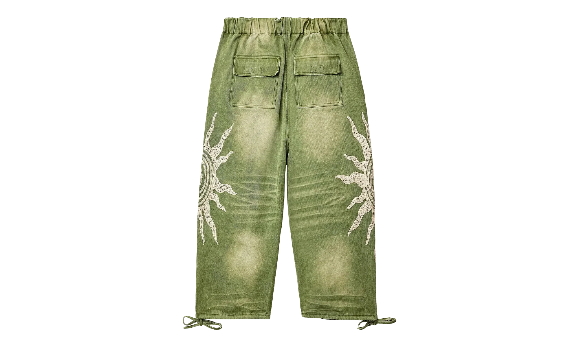 Forest Sun Pants "Distressed Green" VALE 12 001 GN
