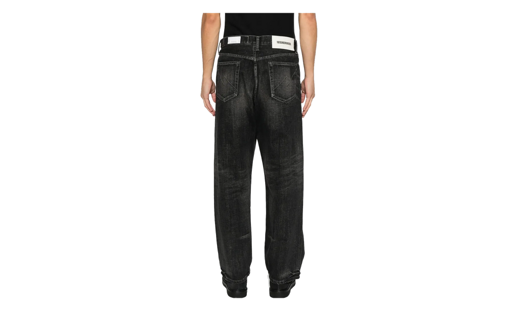 Washed Denim DPWide Pants "Black" 252XBNH PTM04 BLAC