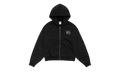 Stussy Stone Washed Fleece Zip Hoodie "Black" FJ9175010 BLAC