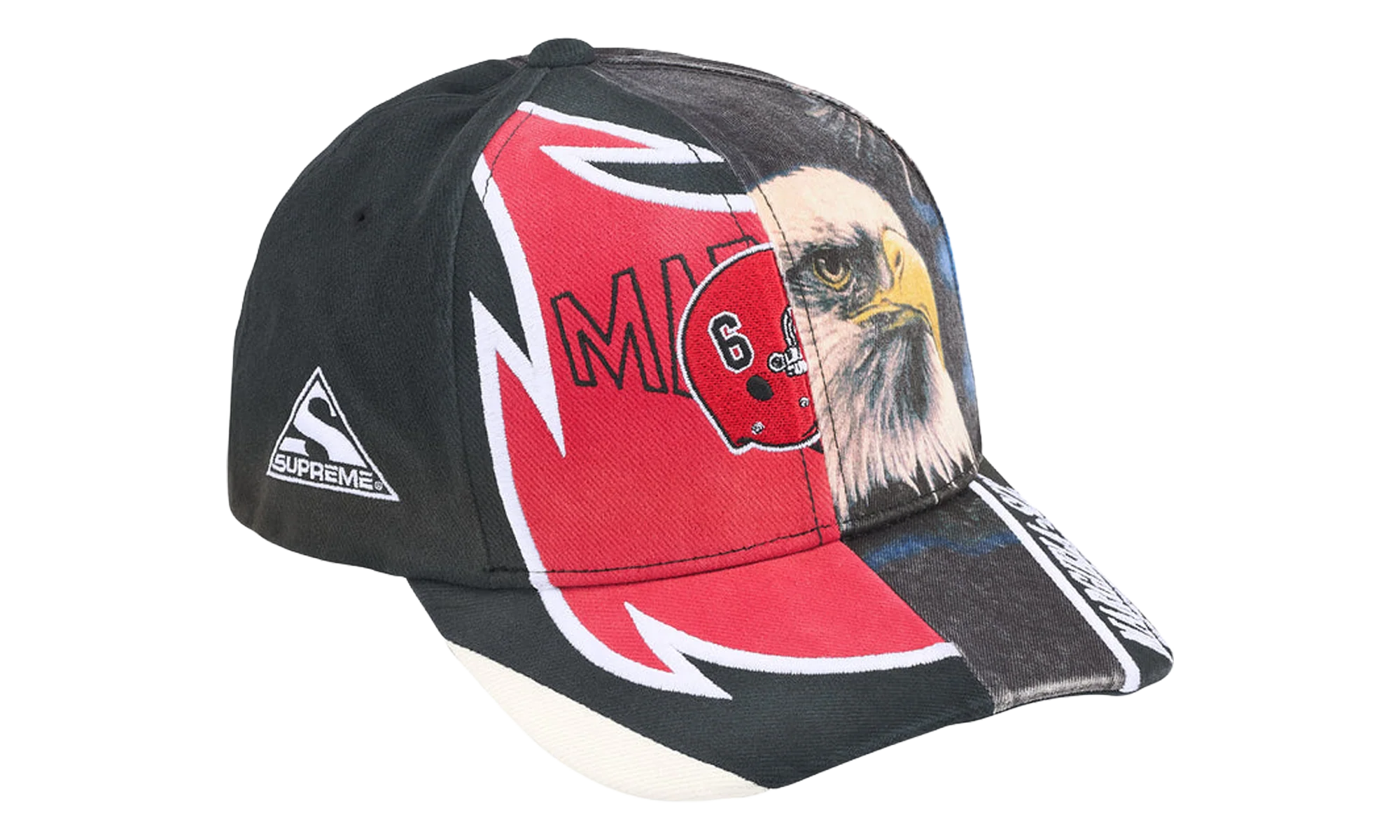 MM6 Maison Margiela Split 6-Panel "SS26 - Black" SU27186