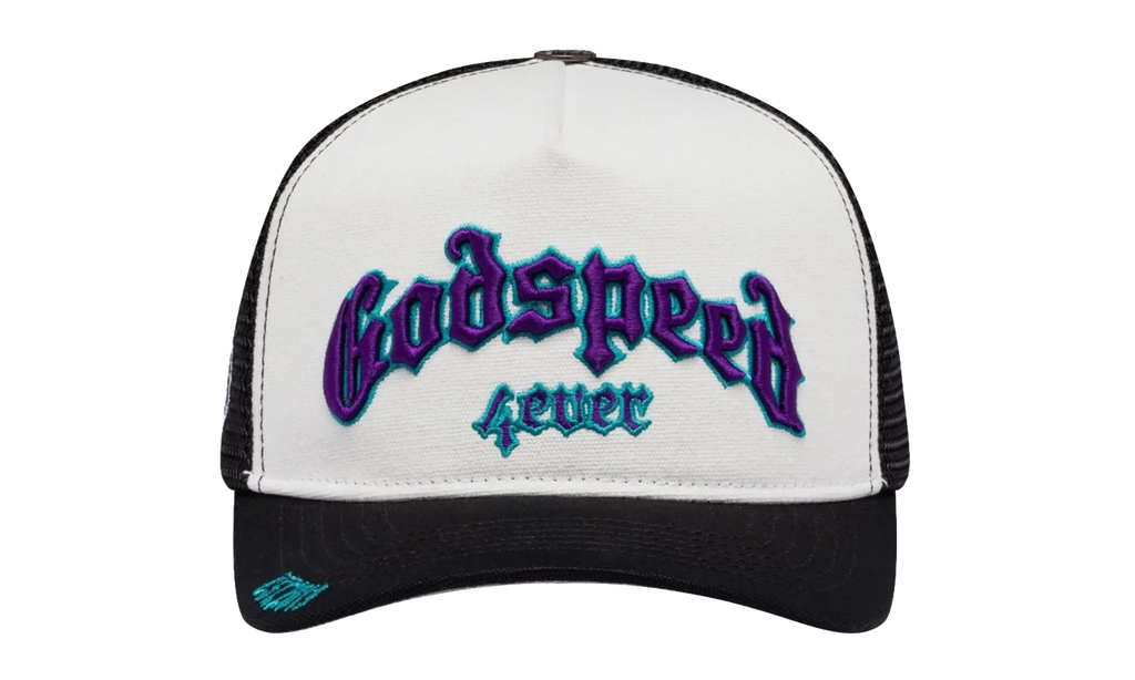 Forever Trucker Hat "White / Black / Purple" GS050
