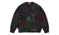 Collage Embroidered Sweater "SS26 - Black" SU27293