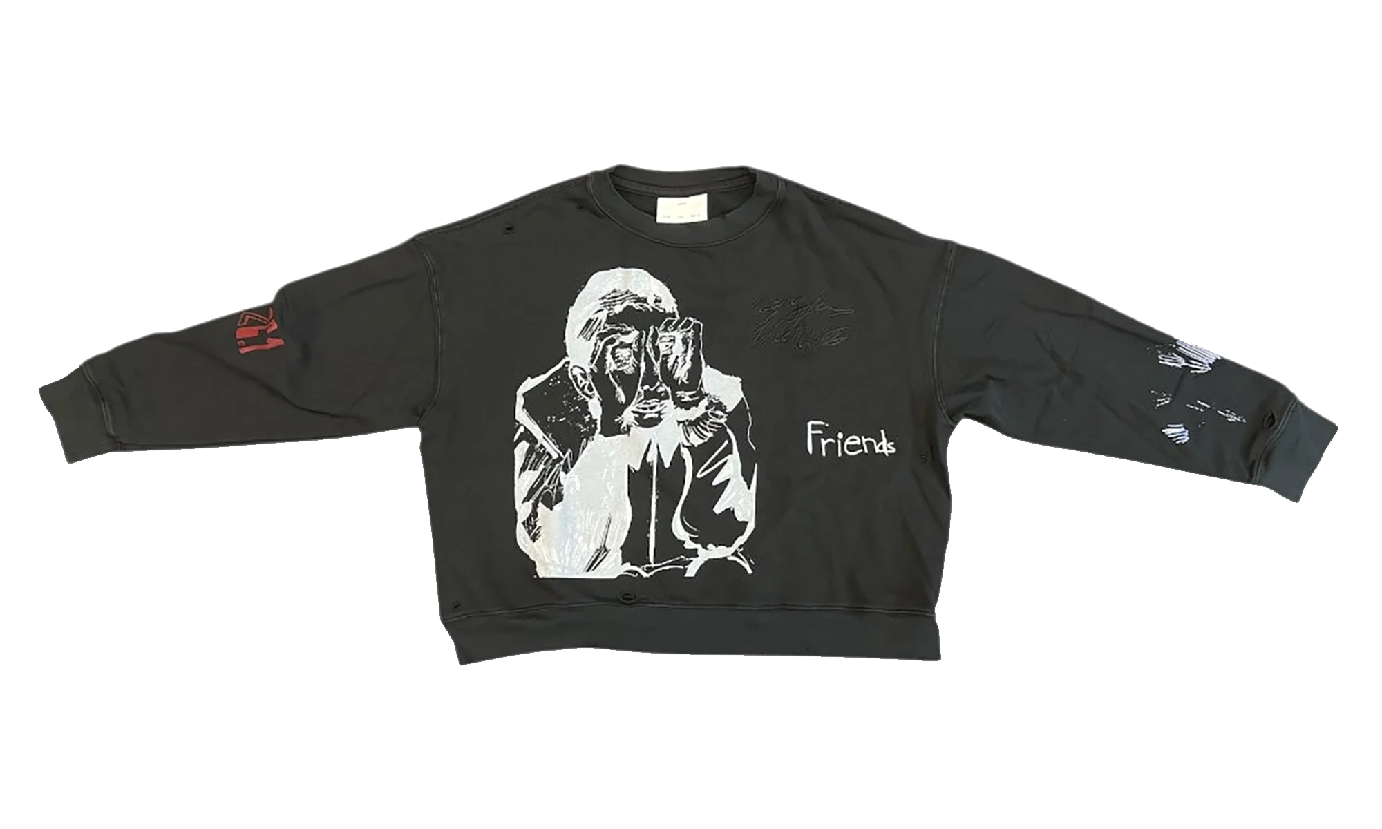 Peaking Kid Relaxed Pullover "French Terry - Overdye Black" 261 MJP029P5 TERYBLK