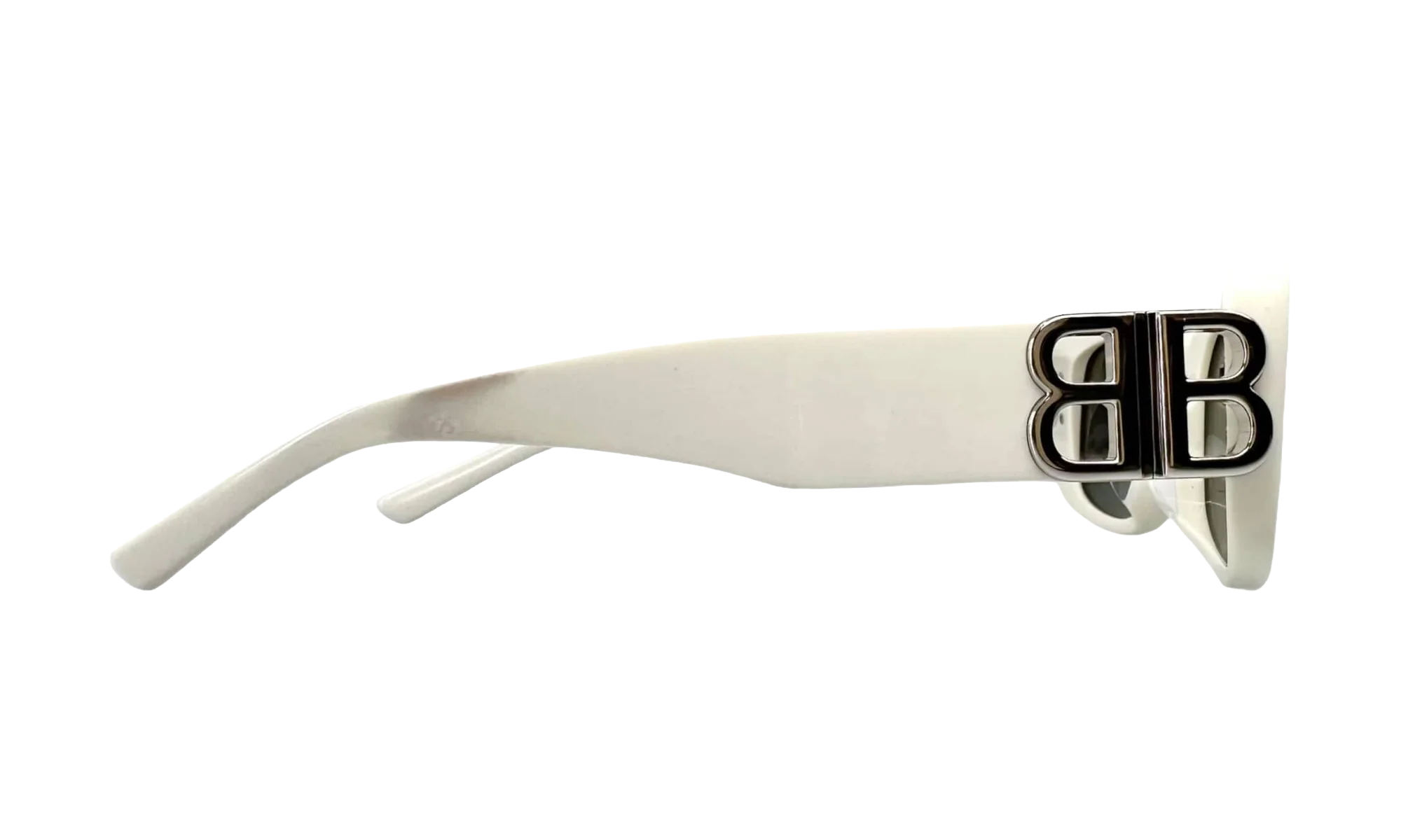 BB Hinge Oval Sunglasses "White" BB0310SK 003