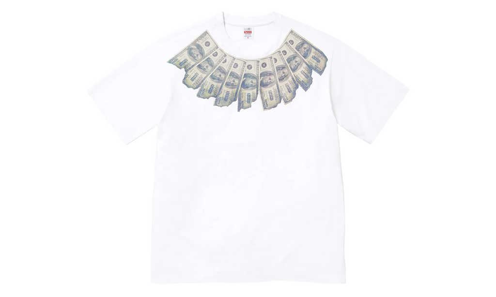 MM6 Maison Margiela Money S/S Top "SS26 - White" SU27181