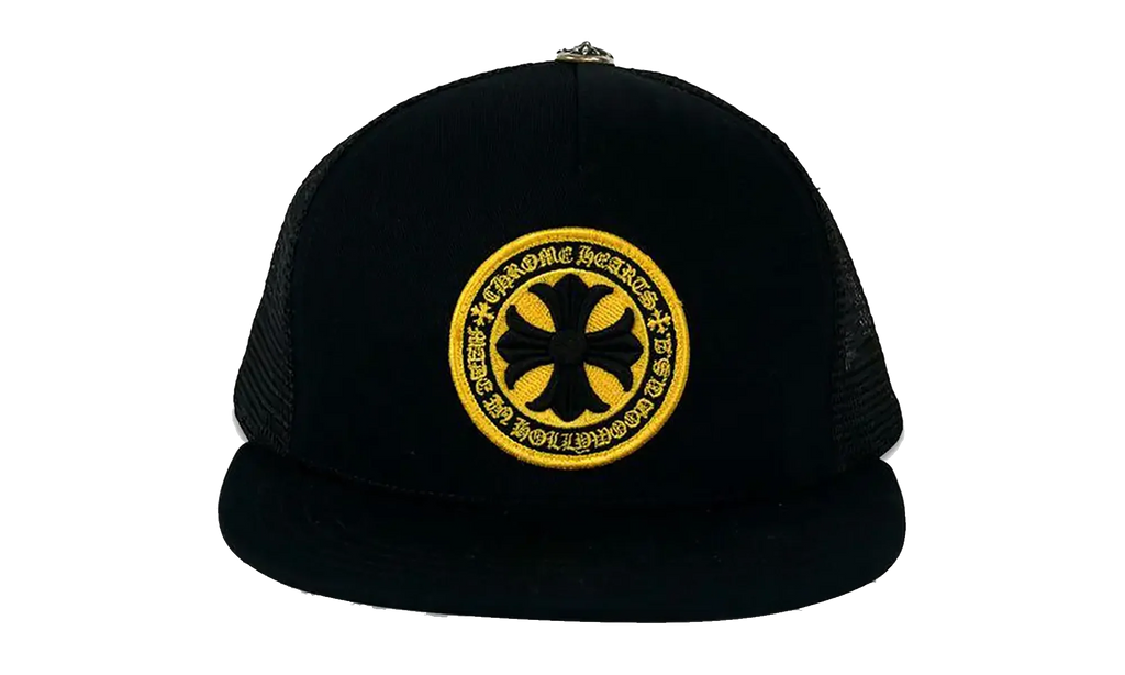Plus Cross Seal Stamp Trucker Hat "Black" CHRM1141