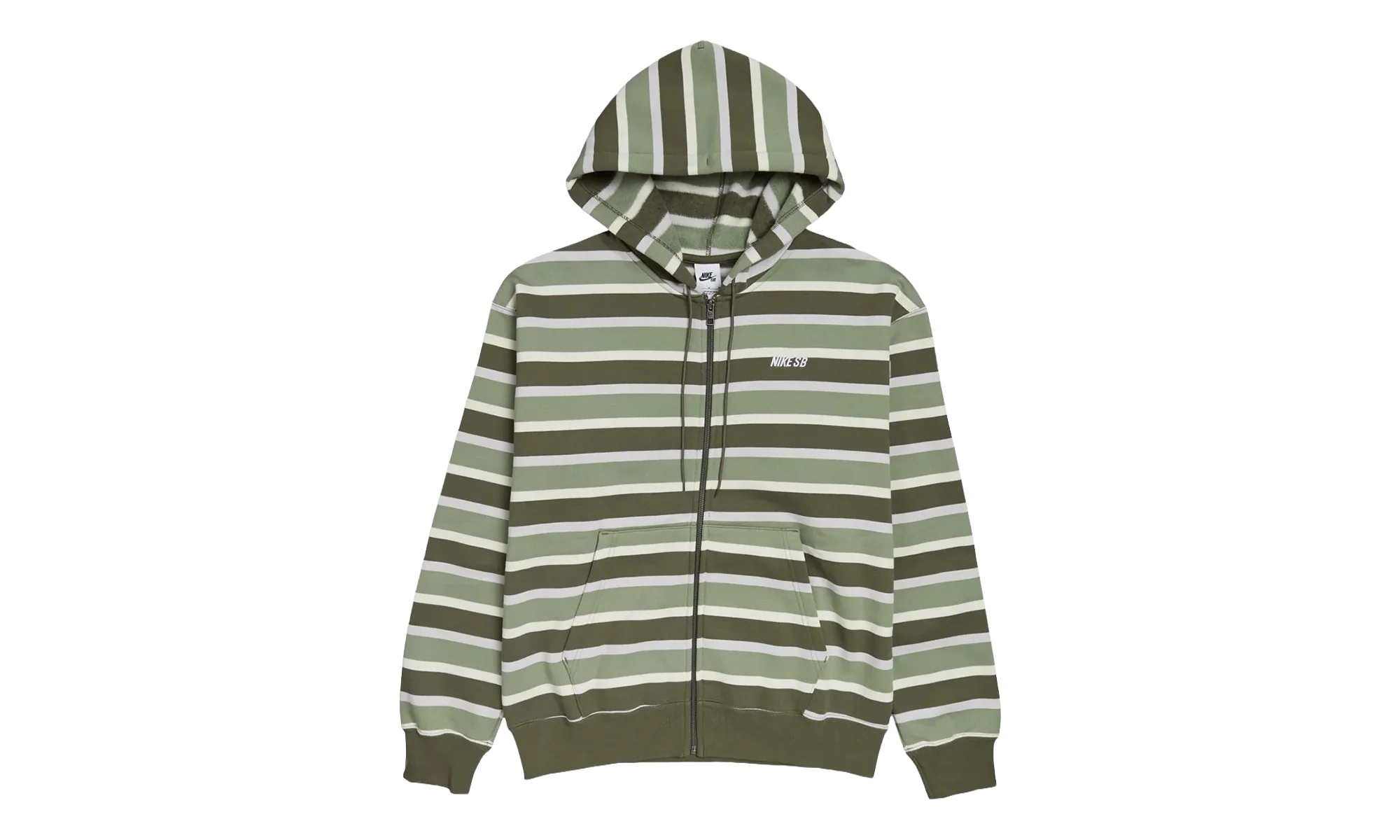 SB Full Zip Fleece Skate Hoodie "Coconut Oil Green" FN2513 113
