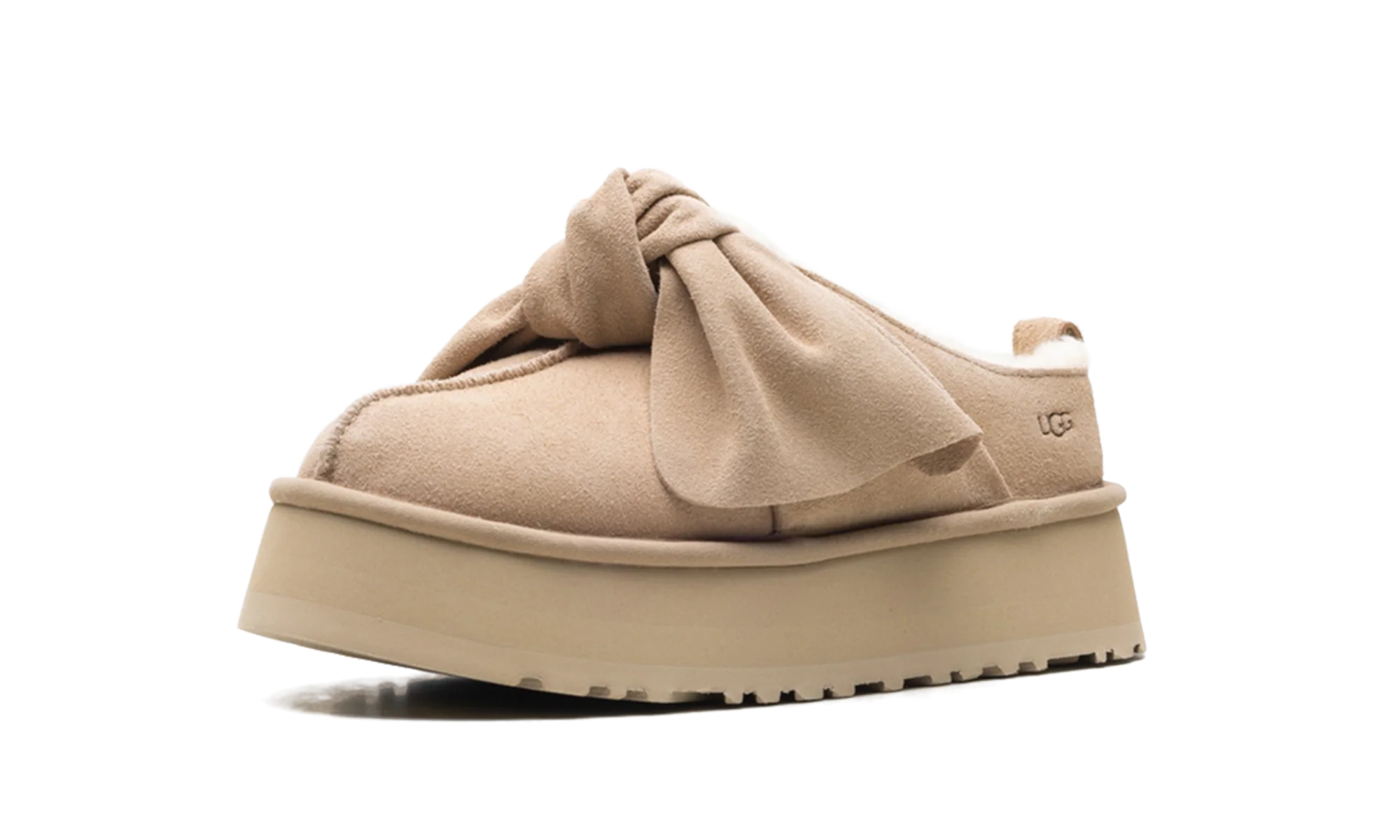Platform Slip-On Bow Slipper WMNS "Sand" 1176290 SAN