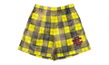 EE Basic Shorts "Plaid - Yellow / Black" EE148