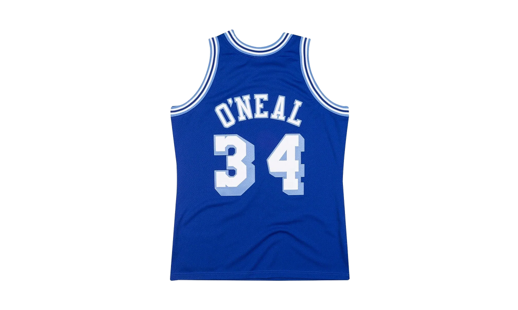 NBA Shaquille O'Neal Authentic Jersey "1996 Los Angeles Lakers - Royal" AJY4CP19140 LALROYA96SON