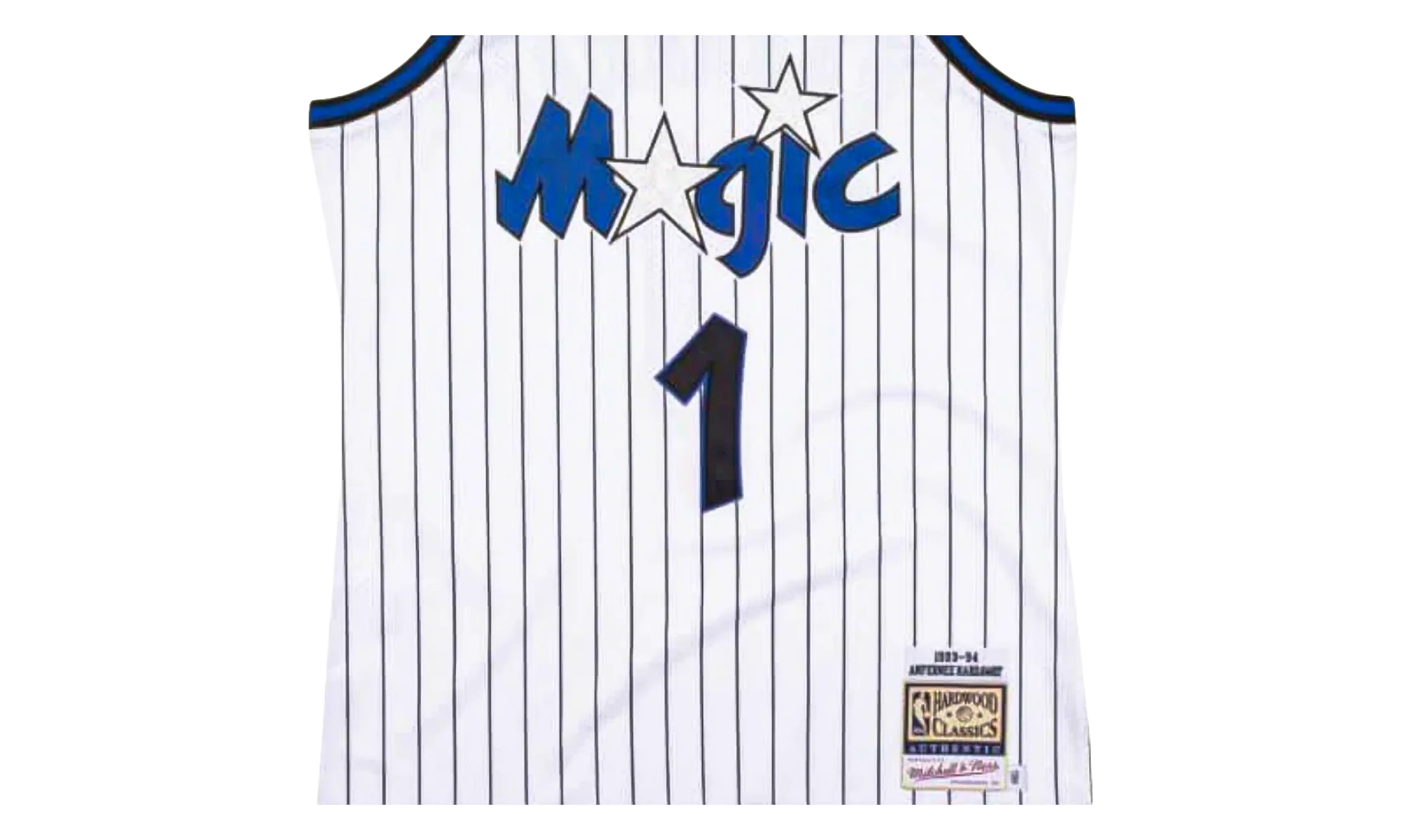 Orlando Magic Anfernee Hardaway Authentic Jersey "1993 - 94 Home" 9FTW46LS